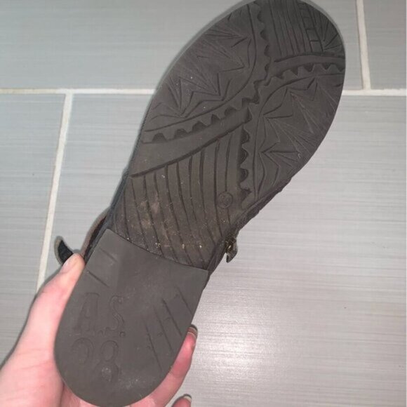 A.S. 98 Isha Leather Booties 39 - Picture 7 of 10